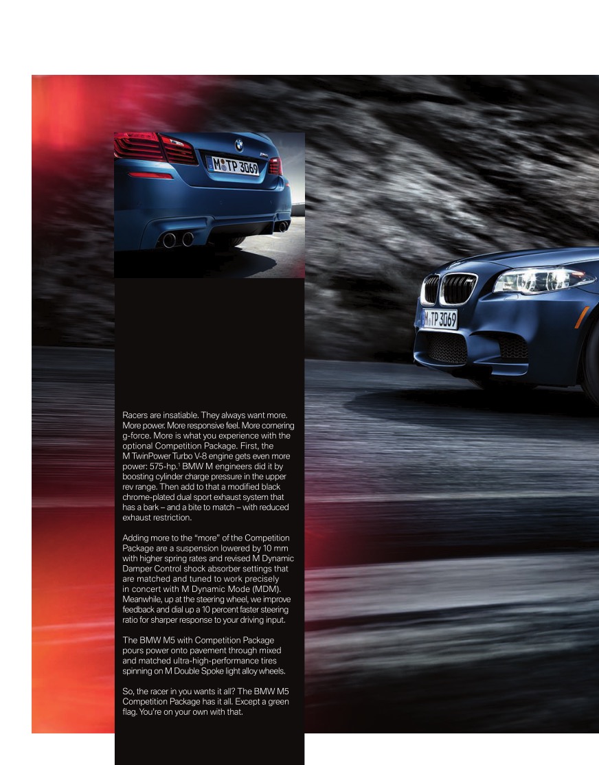 2015 BMW M5 Brochure Page 23